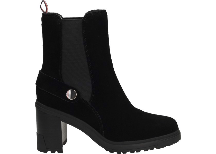 Kotníkové Boty Tommy Hilfiger FW0FW06739 40 Outdoorové boty na vysokém podpatku