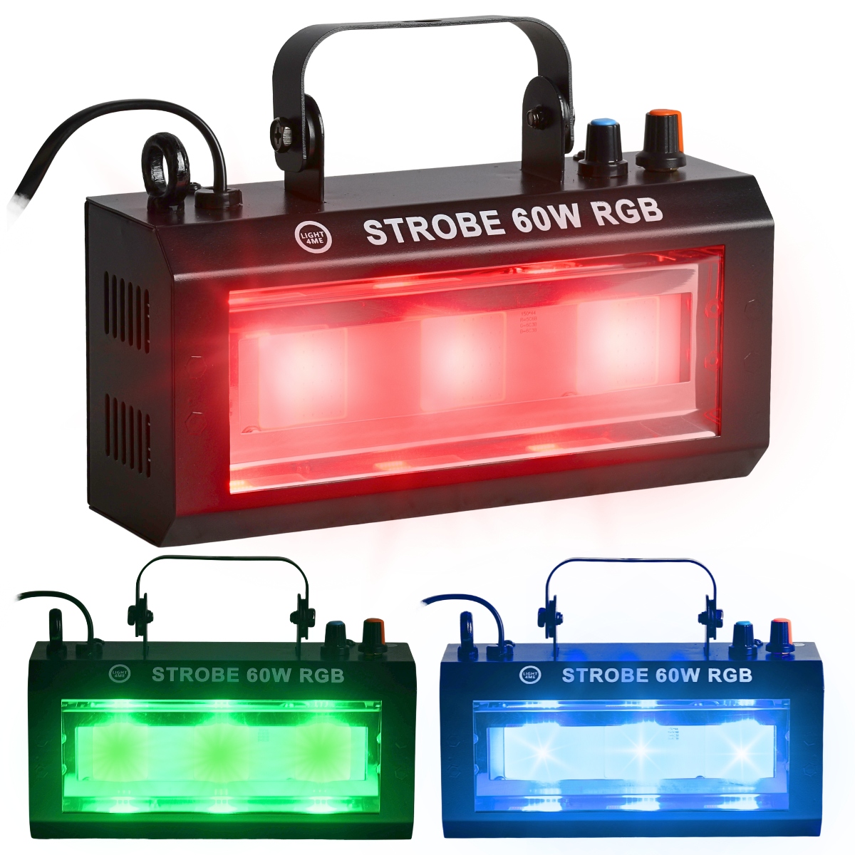 Stroboskop Dyskotekowy Imprezowy 60W Rgb Światło Efekt Świetlny Led