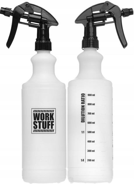 

Work Stuff Bottle Butelka z miarką i atomizerem 1l
