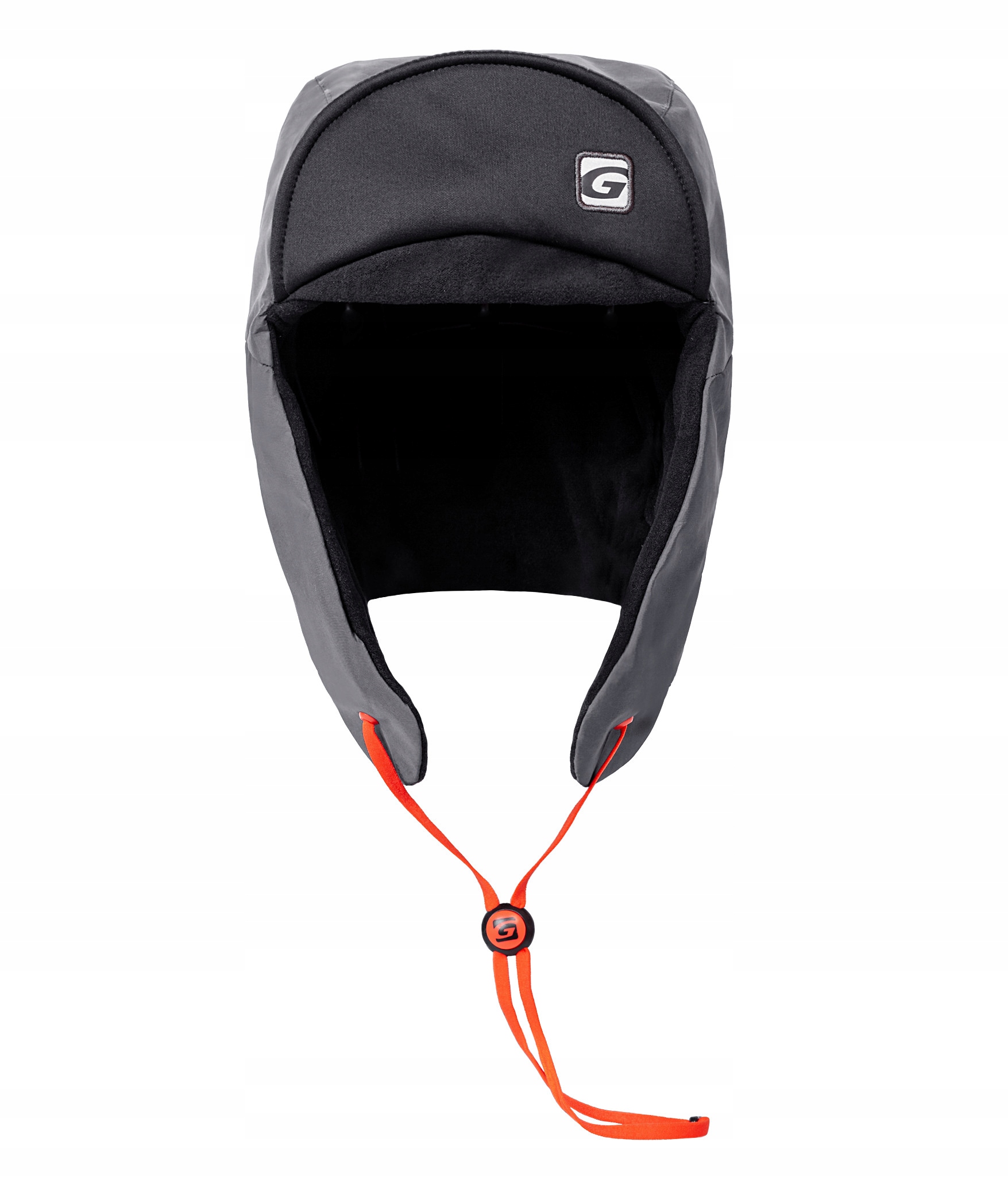 CZAPKA ZIMOWA 118-O-B-2 GRAFF 54-58 Z MASECZKĄ Kolor dominujący odcienie szarości