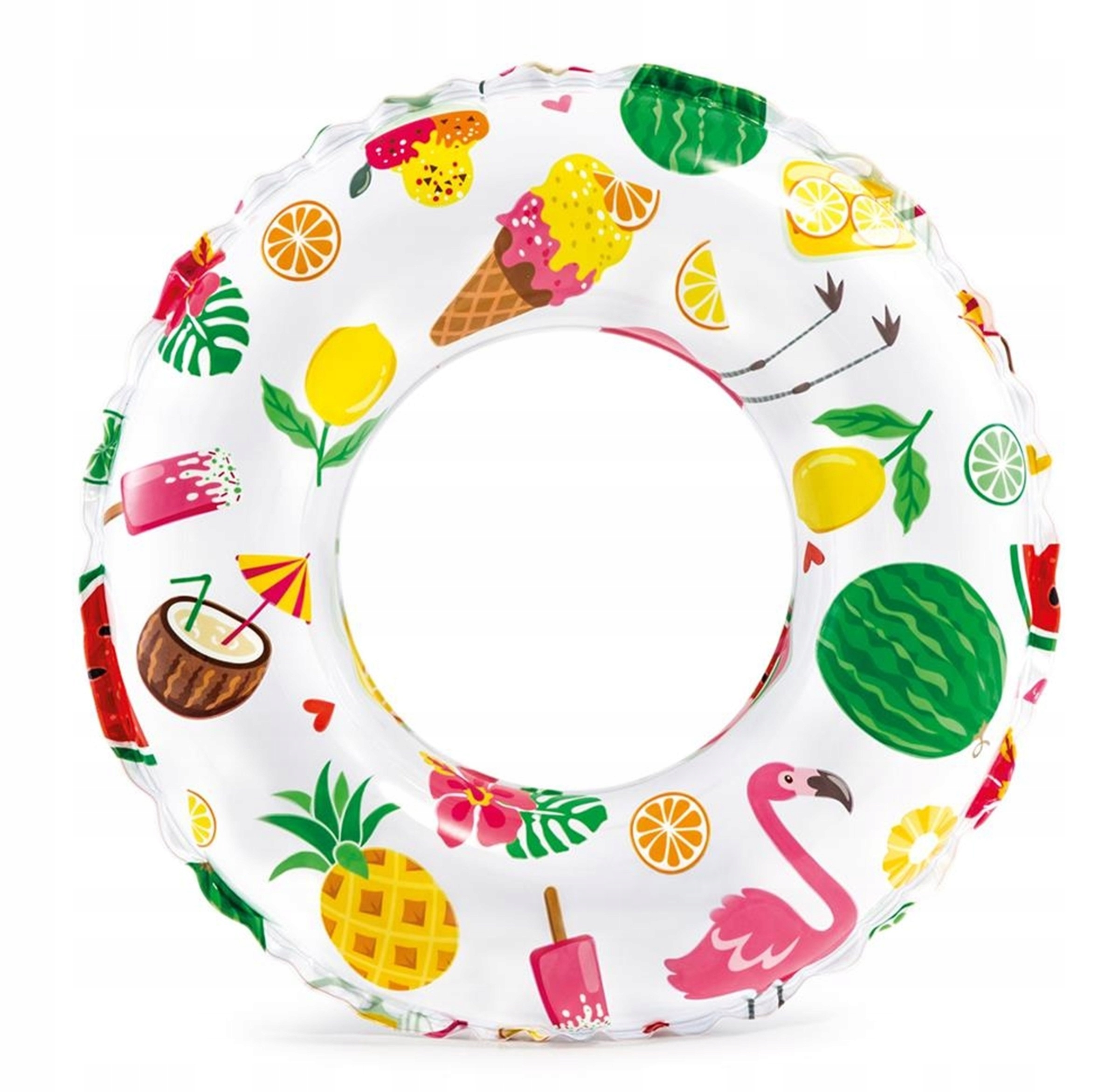 Koło dmuchane Intex 59241NP Owoce