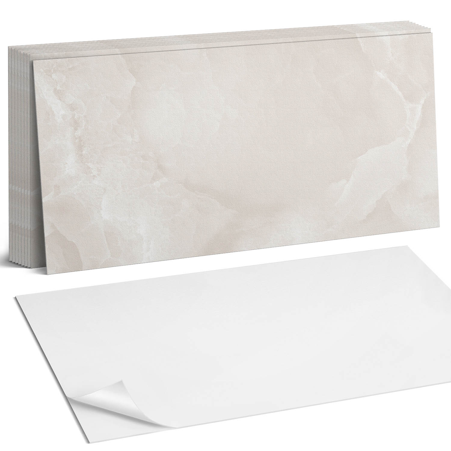 Dekorativní vinylové dlaždice Smyslný vzor napodobující mramor 10 x 40 x 20 cm