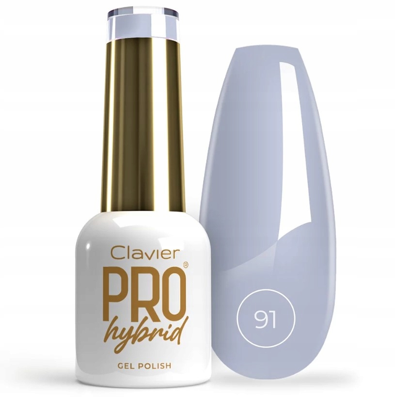 Lakier Hybrydowy Do Paznokci ProHybrid Gold Clavier 8 ML - Nr. 91