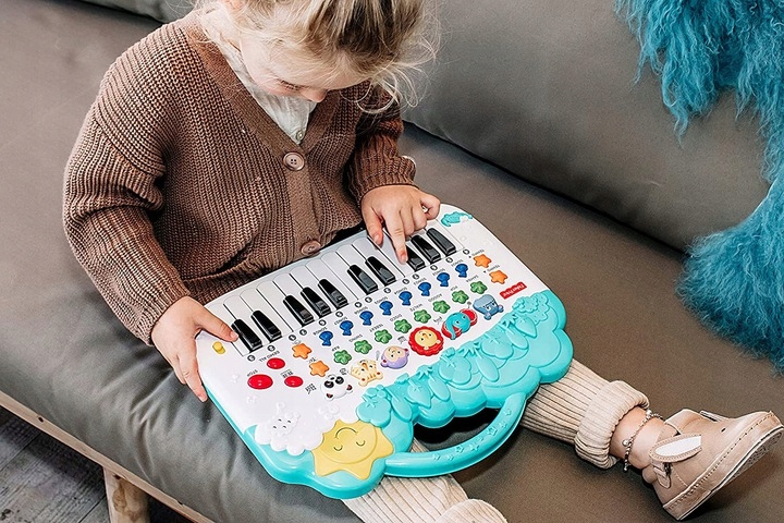 PIANINO PIANINKO INTERAKTYWNE FISHER PRICE ZABAWKA Marka Fisher-Price