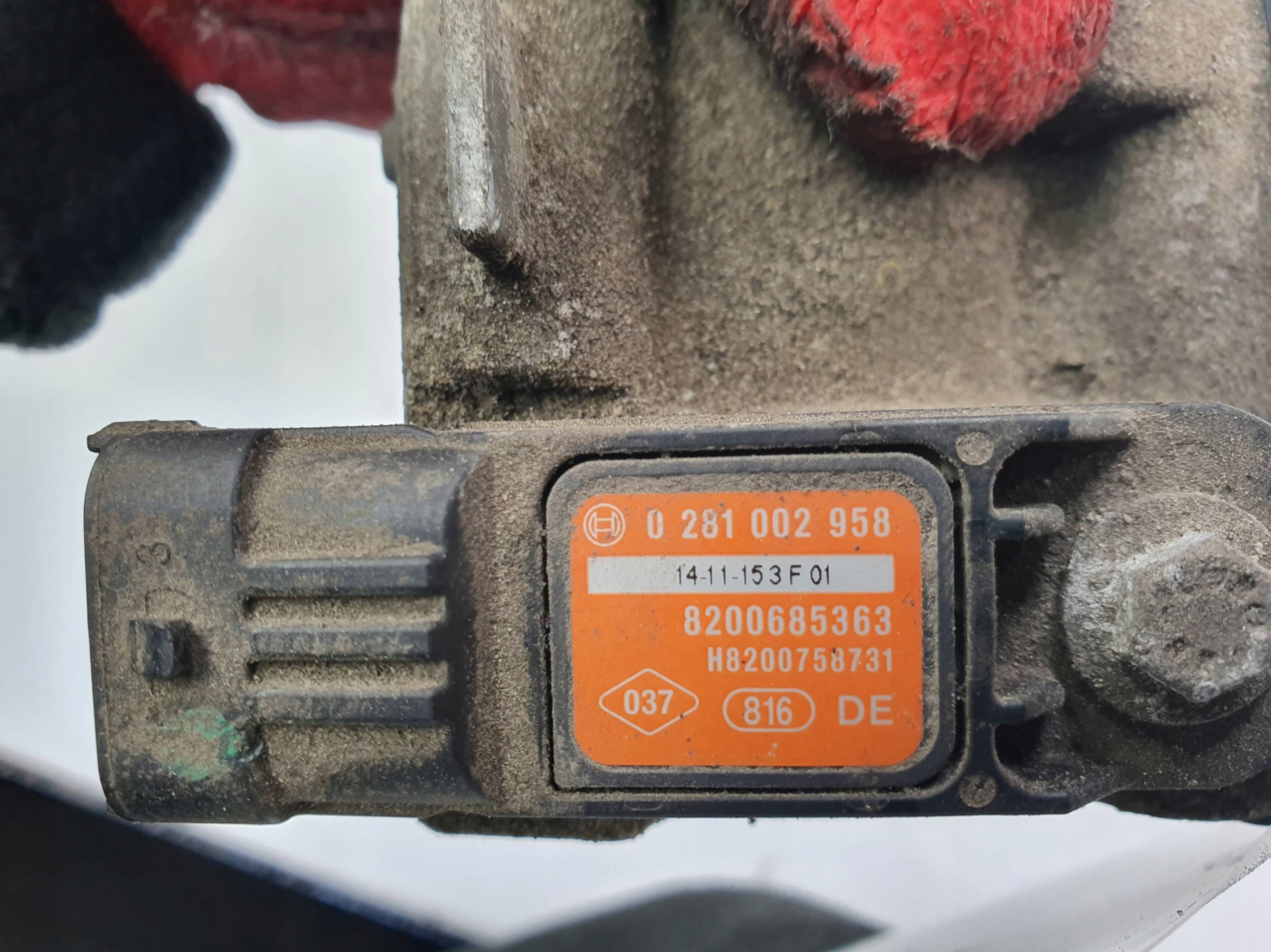 CZUJNIK 0281002958 RENAULT MASTER III L2H2 2015 Producent czesci Renault