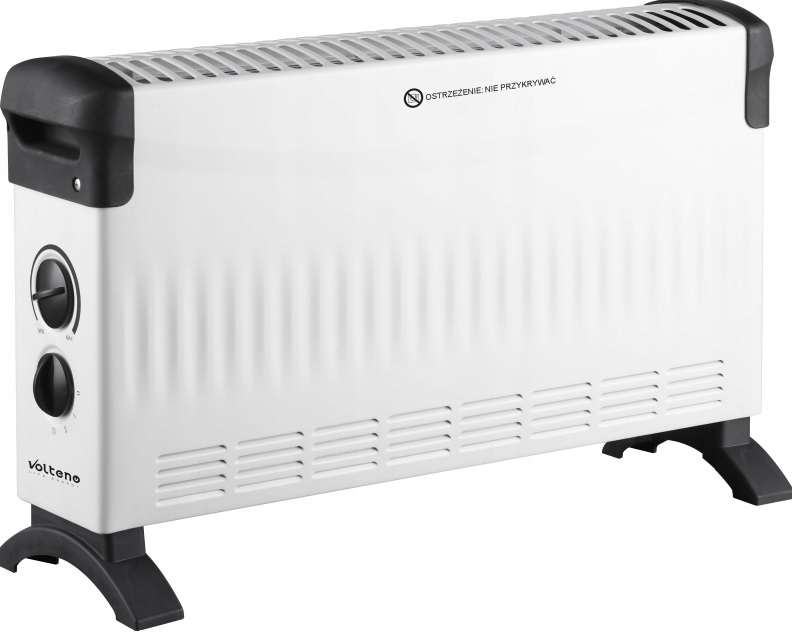 Elektrický Konvektorový Ohřívač S Energeticky Úsporným Termostatem 2000 W VO2455