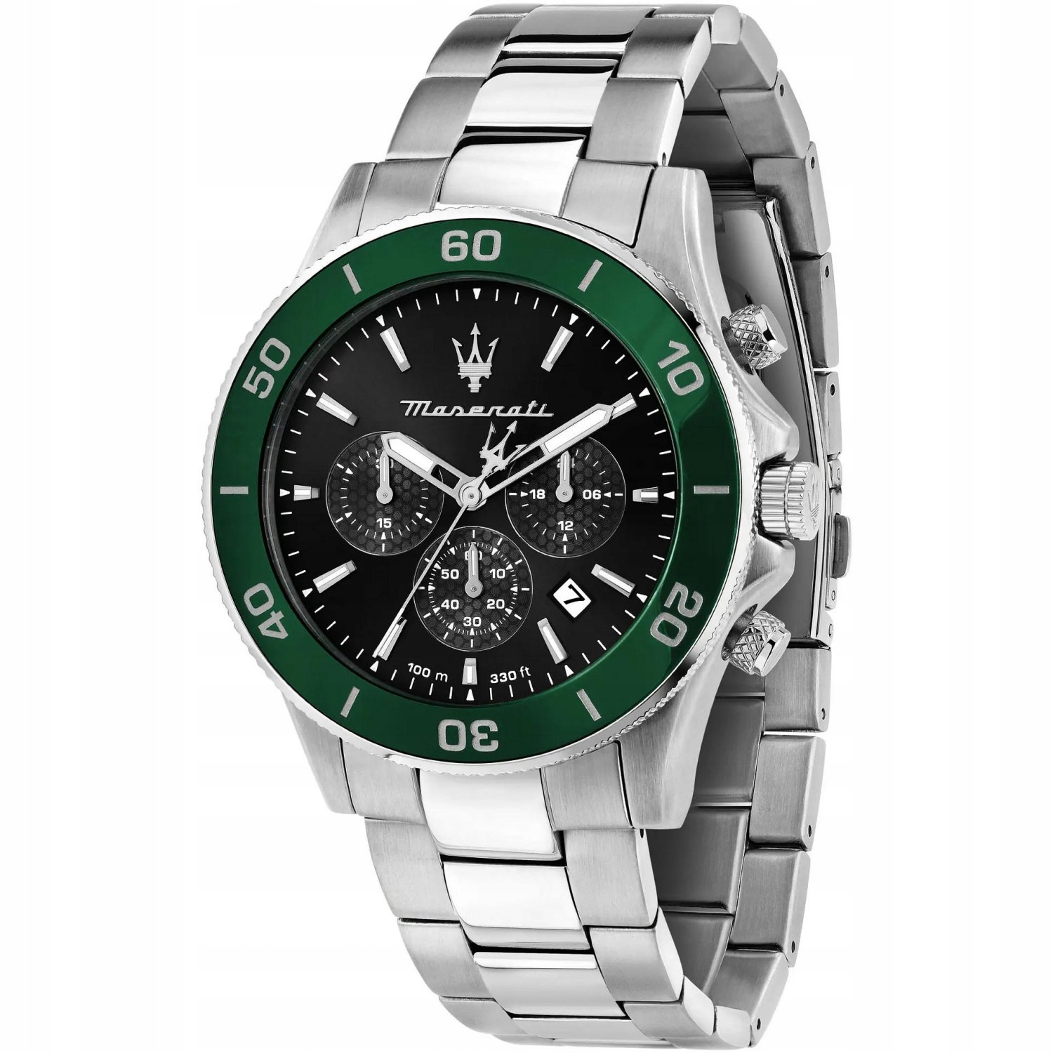 Pánské Hodinky Maserati R8873600008 stříbrný náramek