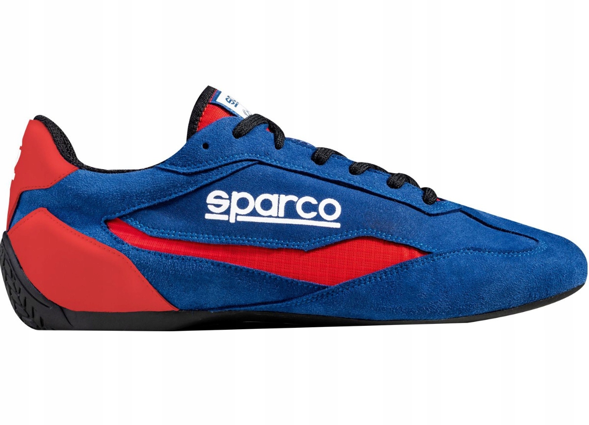 Boty Sparco S-Drive, barva tmavě modrá-červená, velikost 44
