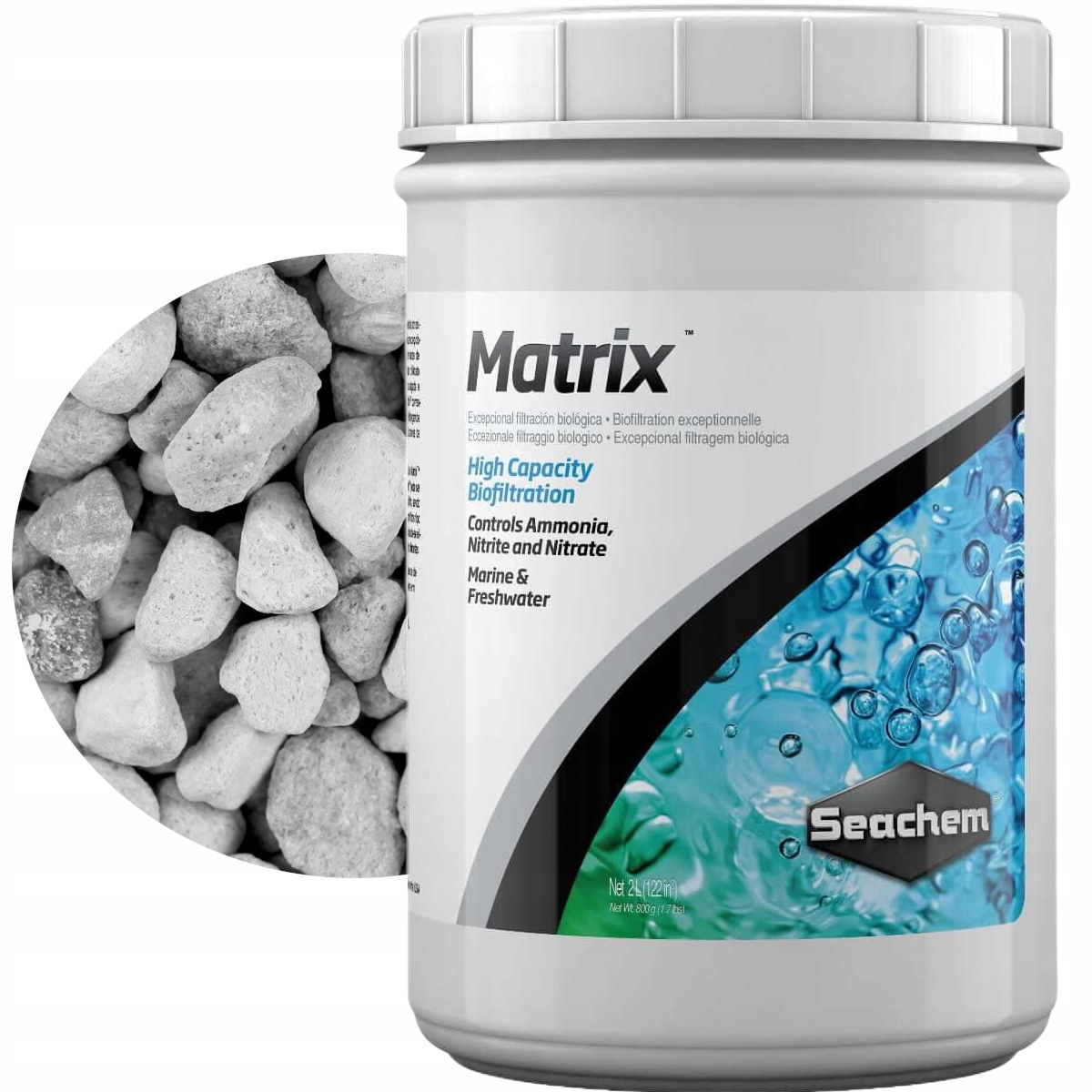 Seachem Matrix 2L wkład biologiczny 1L/700m2