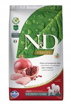 Levně N&d Prime Dog Adult M/L Chicken & Pomegranate 2,5kg