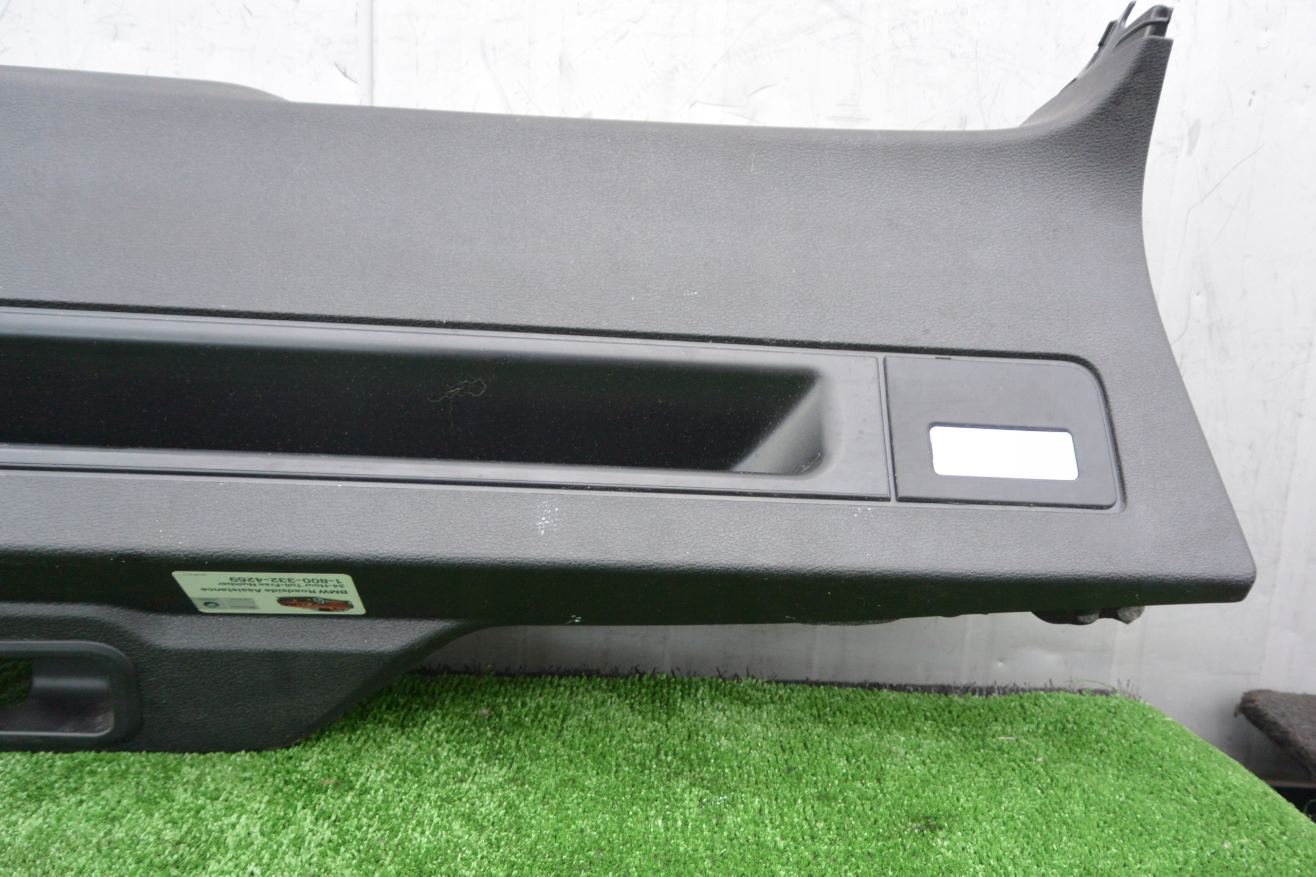 upholstery cover bonnet boot black BMW X5 E70