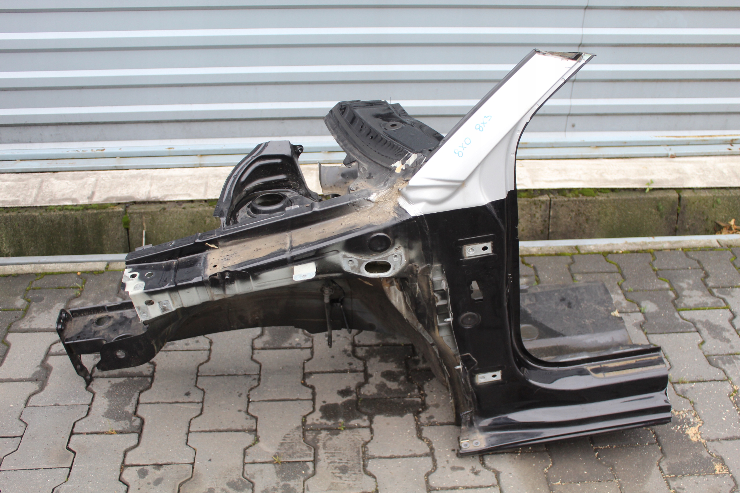 quarter fender left front AUDI A1 8X0 8XA