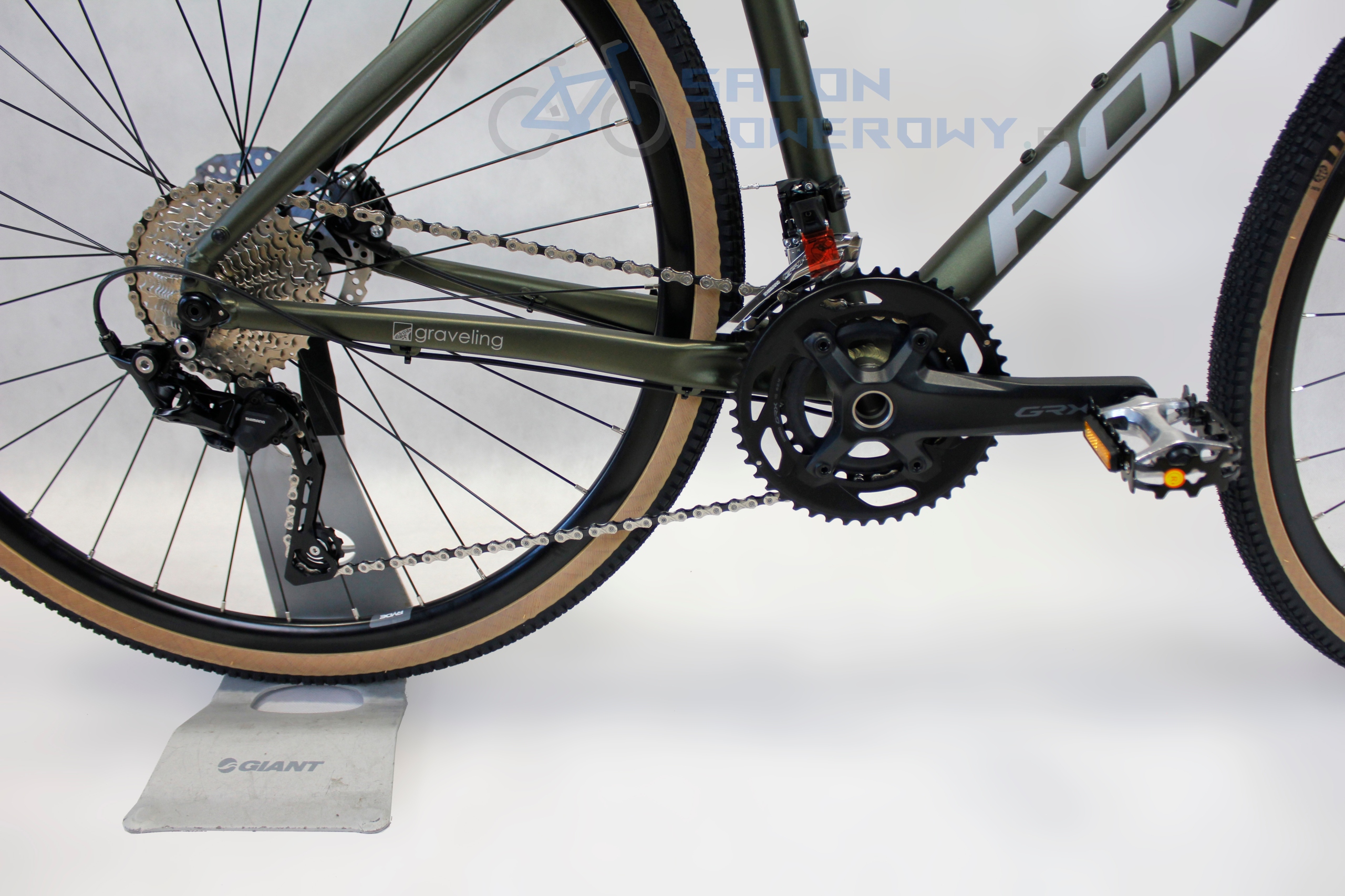 Romet Boreas 2 GRX gravel rama 54cm zielony ASPRE 2 Marka Romet