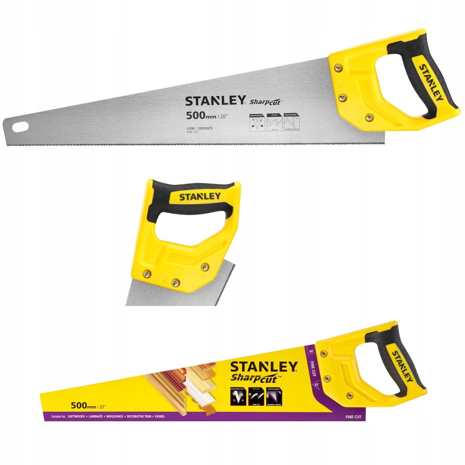 

Piła ręczna Płatnica do drewna Stanley 20"/5