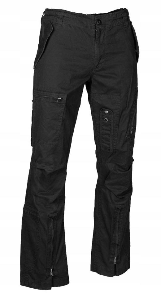 Mil-Tec Spodnie Bojówki „Straight Cut” Czarne XL