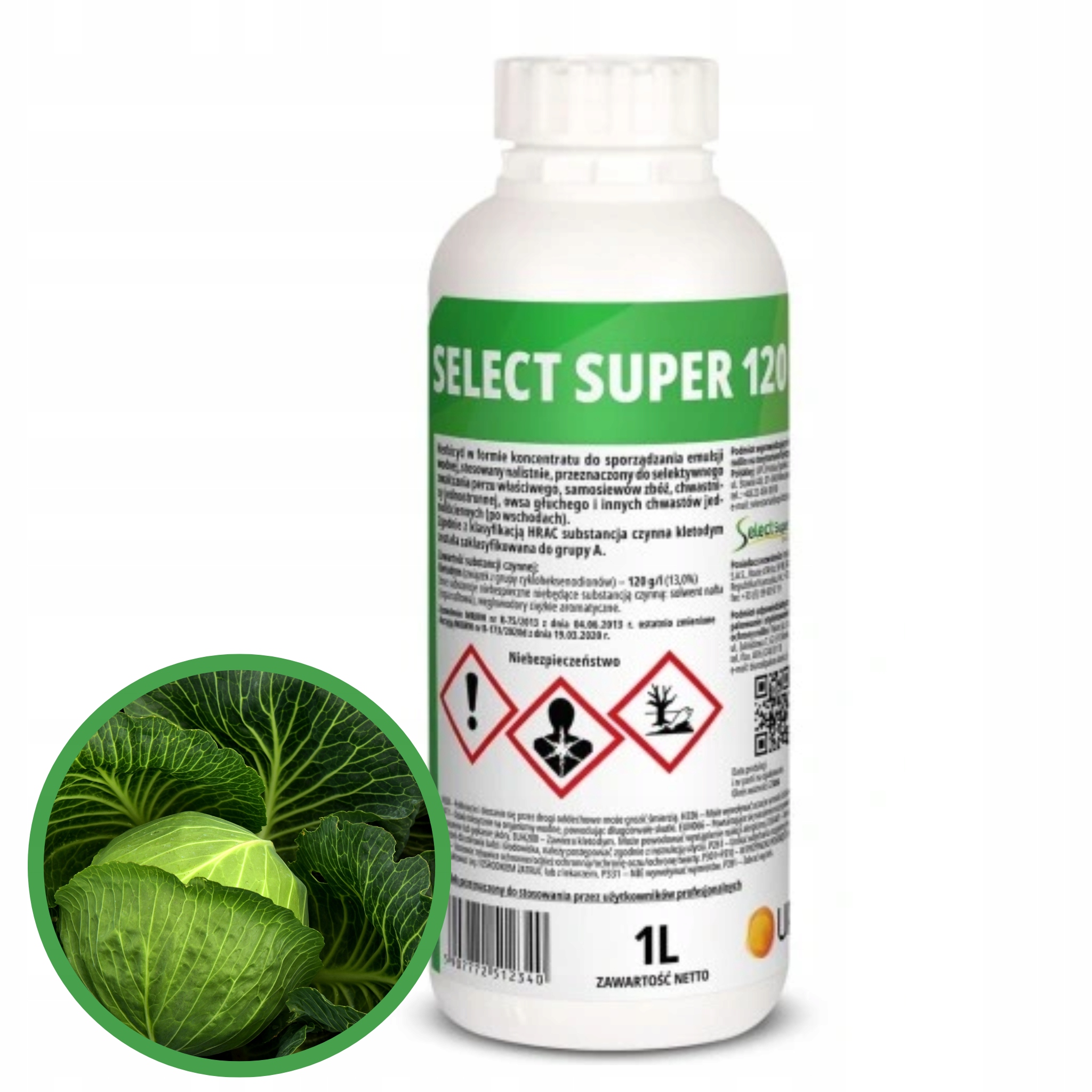 Select 120 Ec 1L Perz właściwy, samosiewy zbóż, owies głuchy