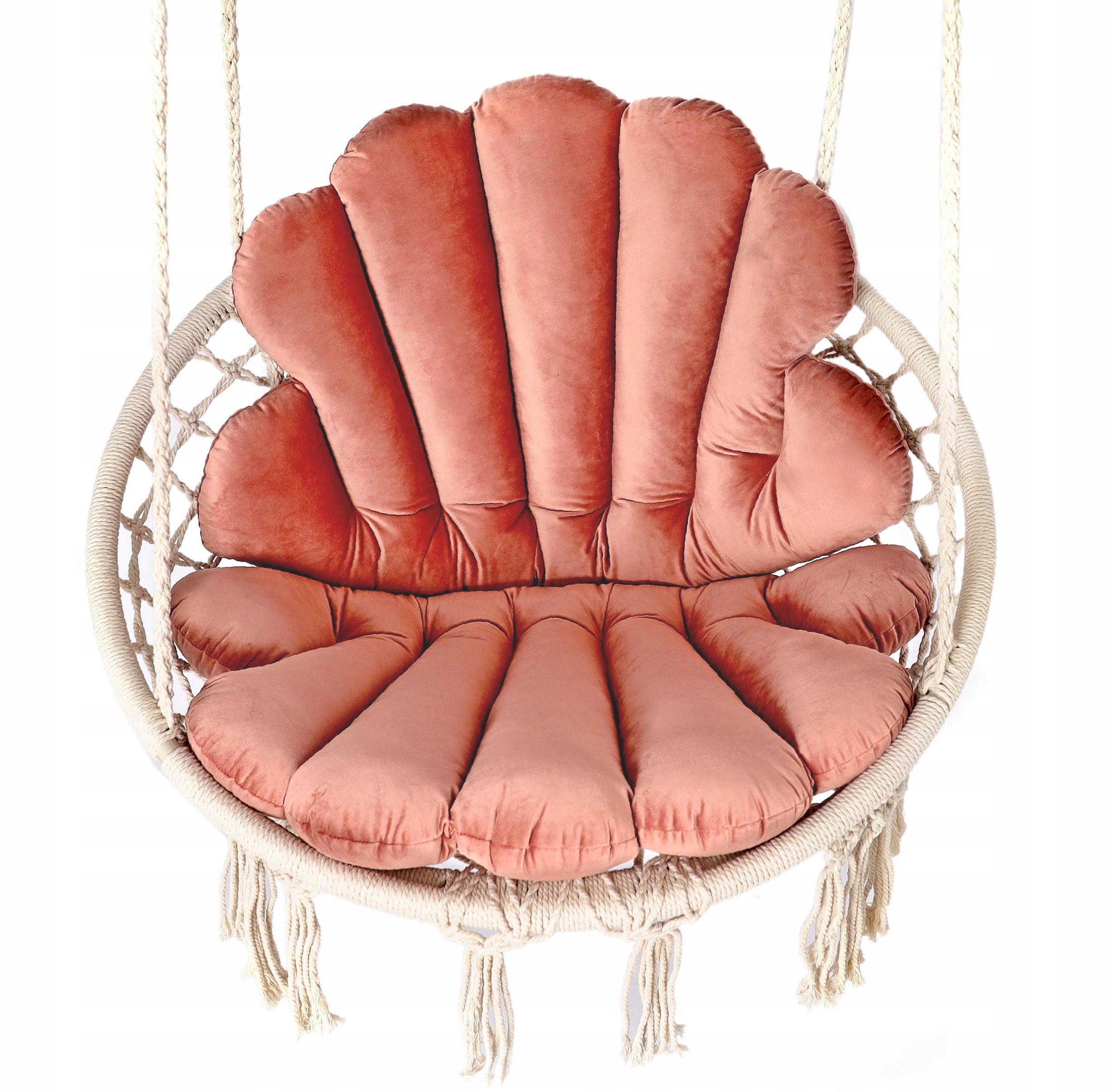 FOTEL WISZĄCY Z KOMPLETEM PODUCH MUSZLI/KOLORY Rodzaj huśtawka