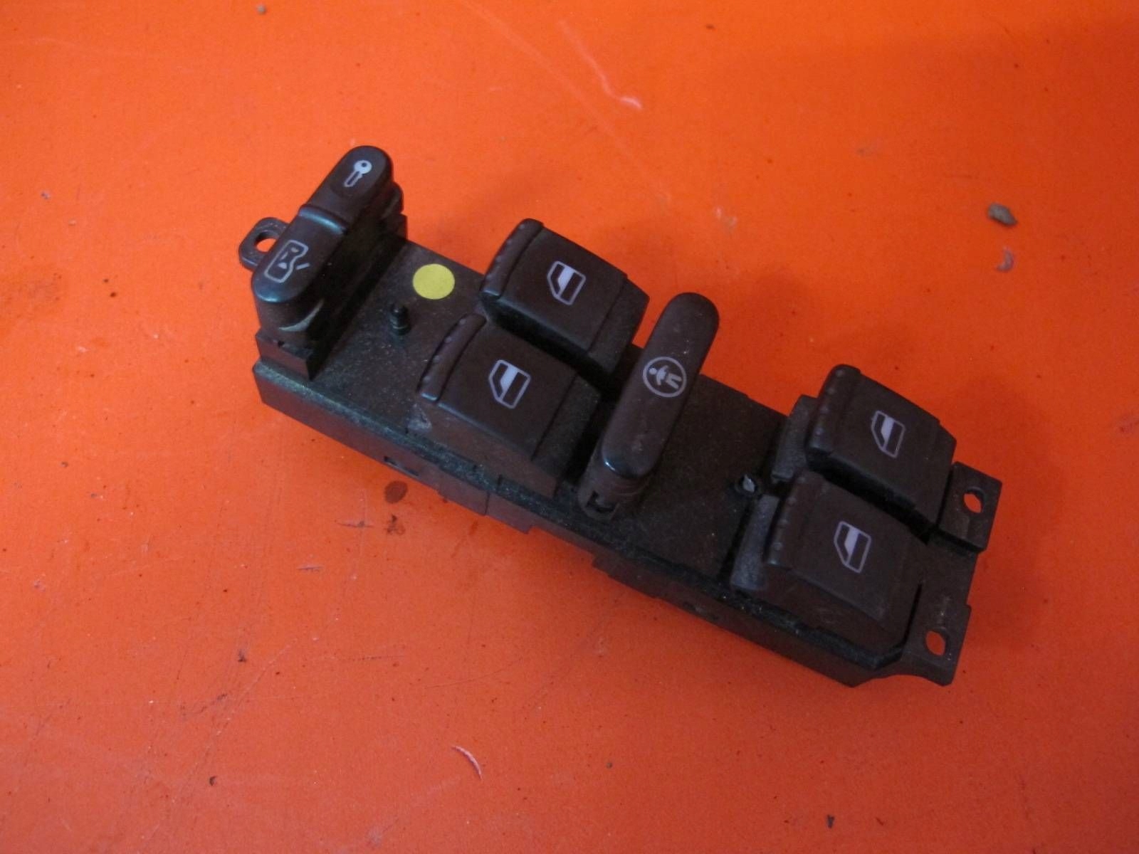 VW BORA GOLF IV 4 PANEL window control switch left front 1J4959857B