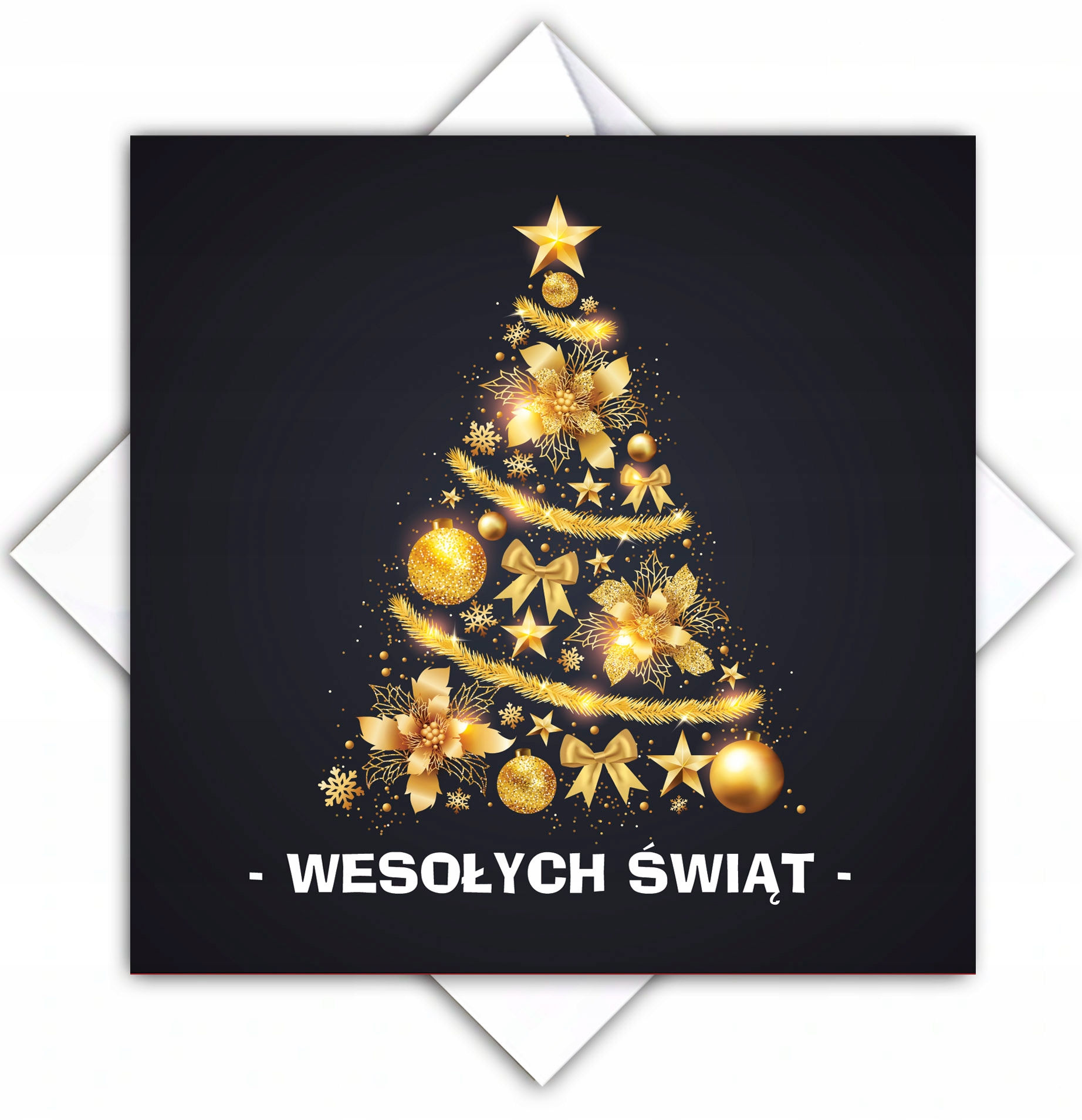 

Kartki Świąteczne Firmowe Logo Życzenia koperta