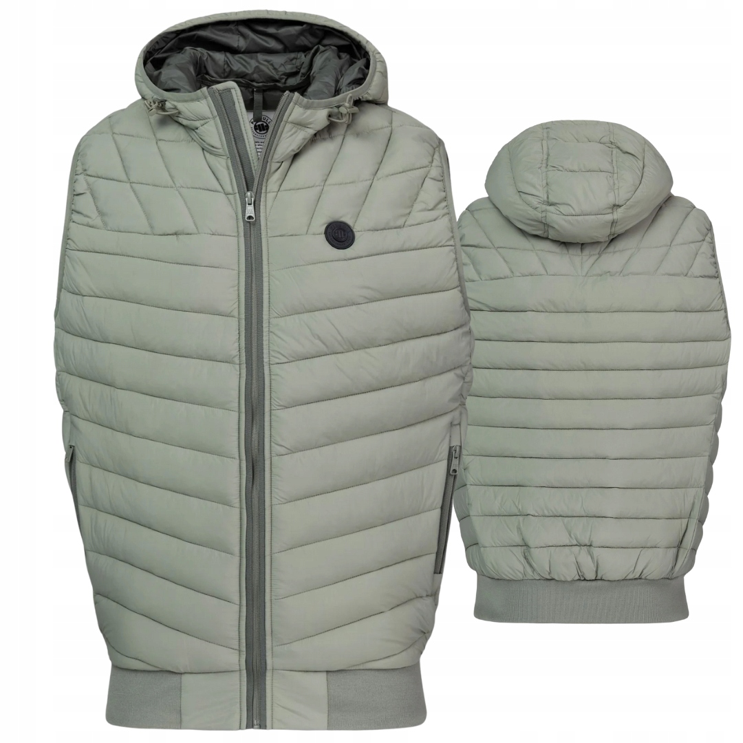 Pánské Prošívané Bunda Bez Rukávů Pitbull West Coast S Rukávy, Naylor Dusty Salvia S