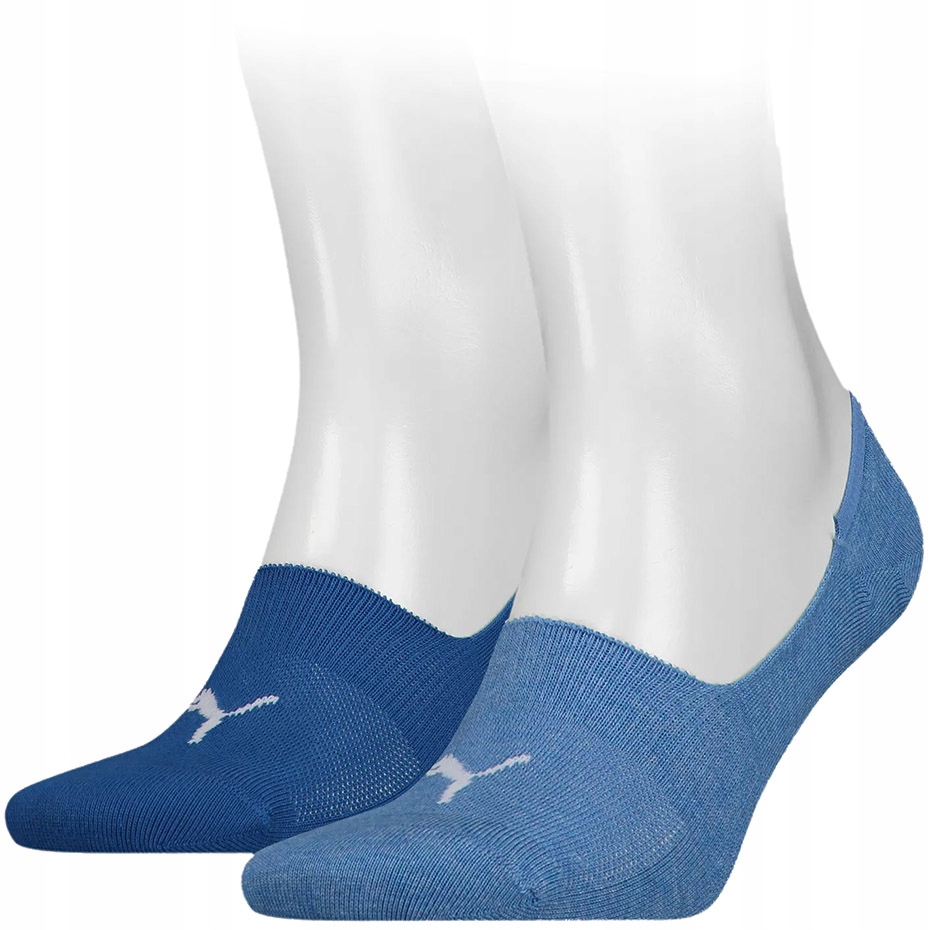 

Skarpety Puma Footie 2 pary niebieskie 906245 38 3