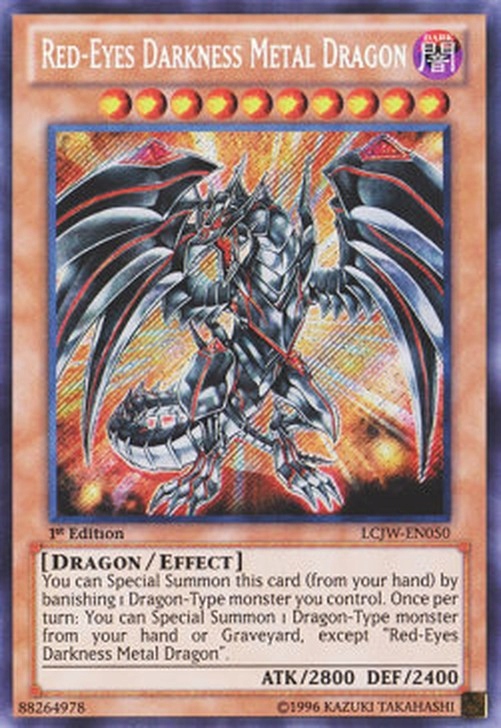 Yu-Gi-Oh! Red-Eyes Darkness Metal Dragon