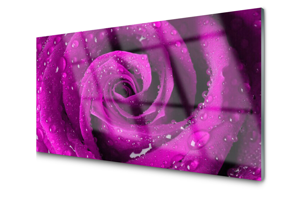 

Panel szklany dekor Róża Kwiat Roślina 100x50