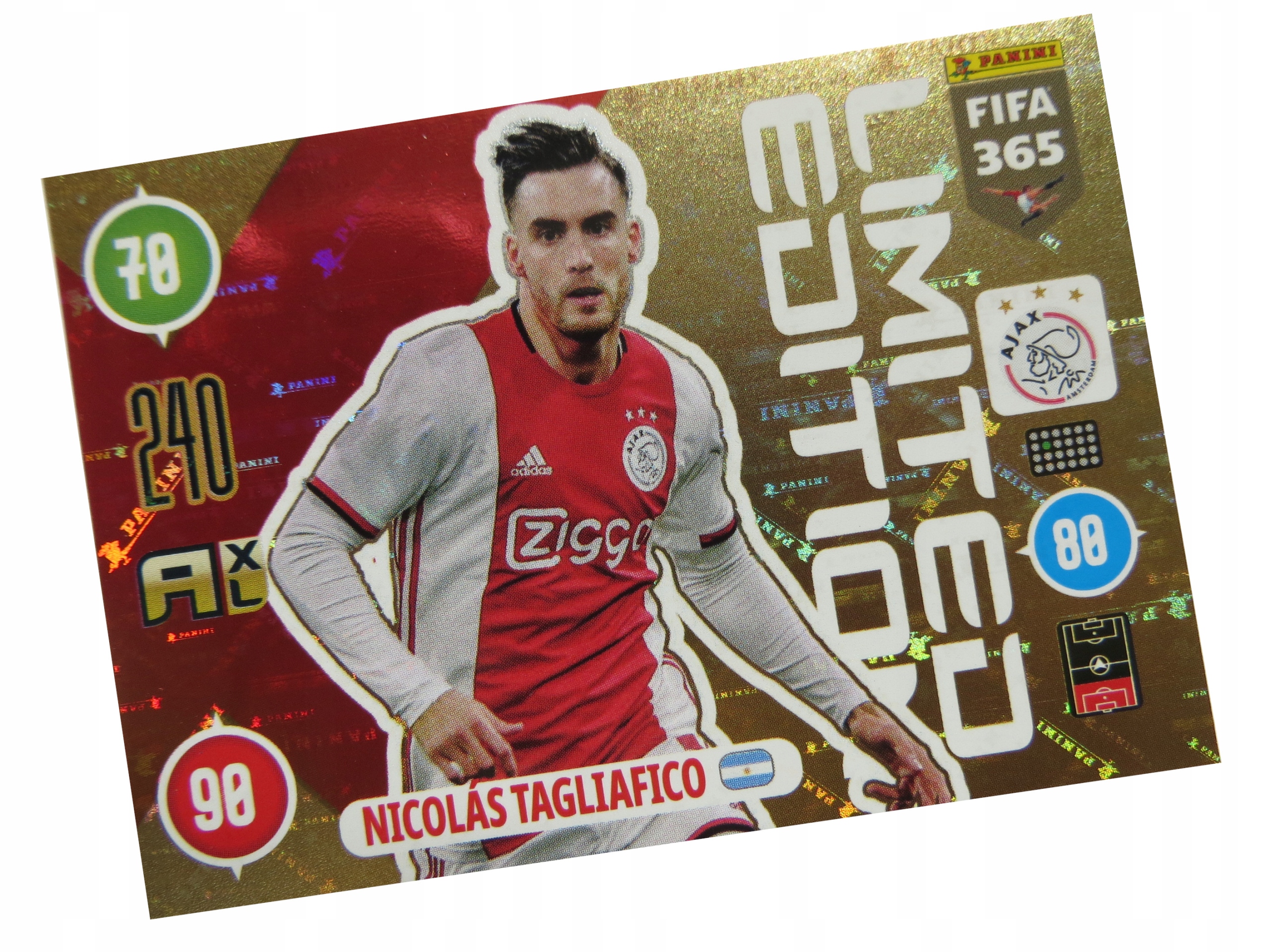 Panini Fifa 365 2021 Karty Piłkarskie Limited Tagliafico Ajax Amsterdam