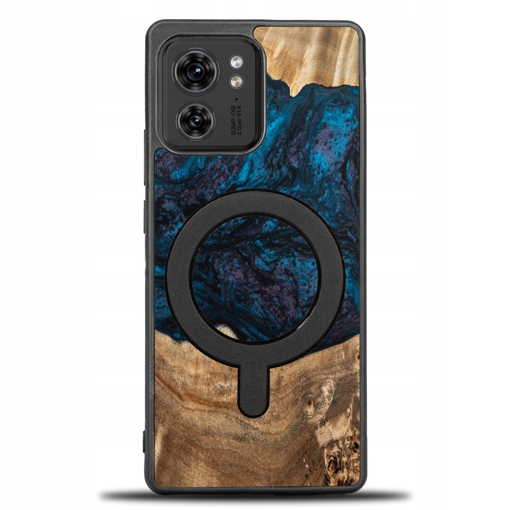 Pouzdro Bewood Unikátní pro Motorola Edge 40 Planety Neptun s MagSafe