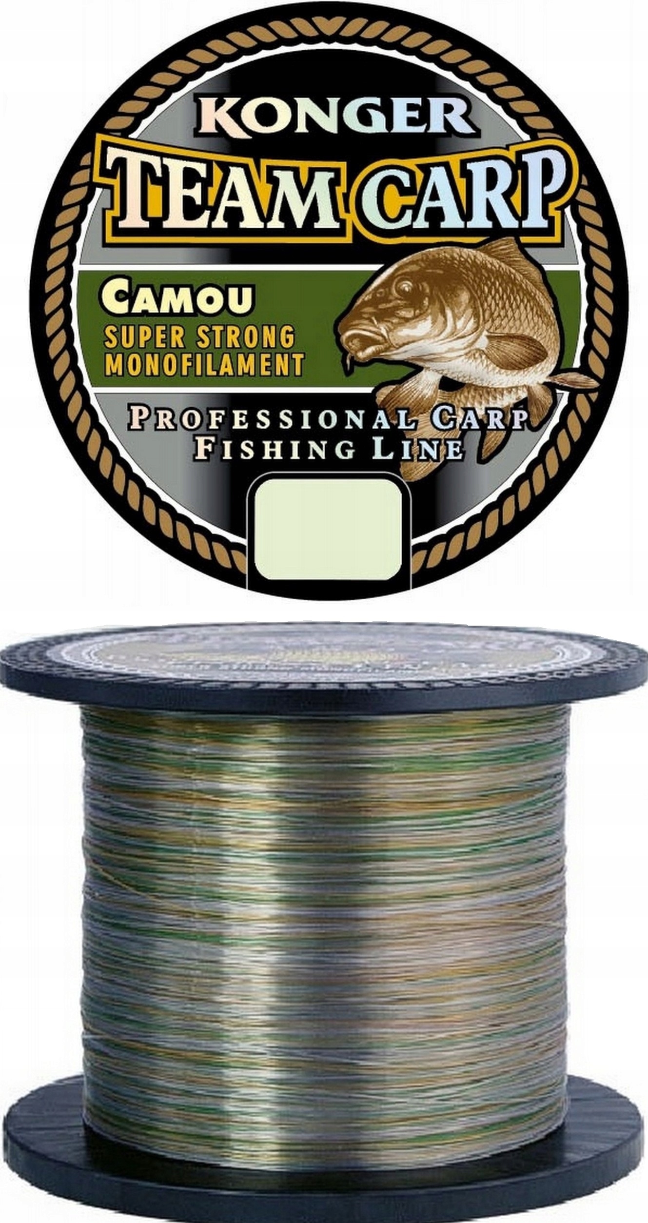

Żyłka Konger Team Carp Camou 600m 0,35mm
