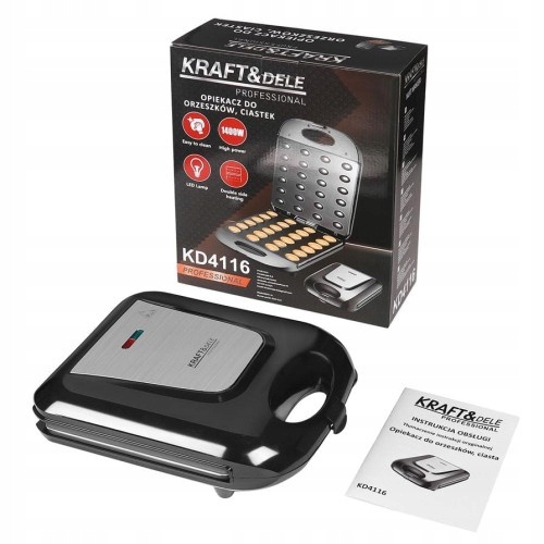 Opiekacz Do Ciasteczek, Orzeszków 1400W KD4116