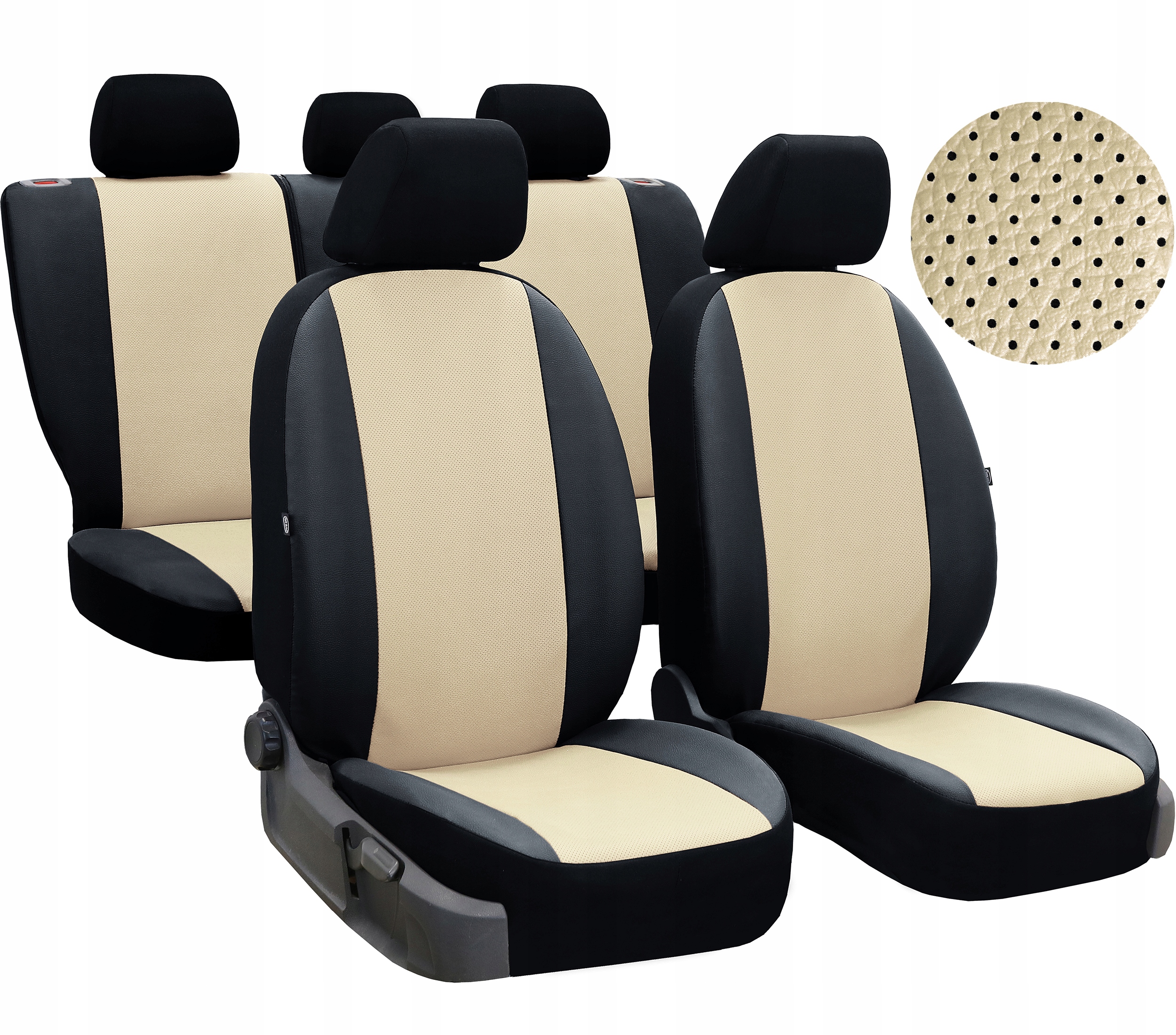 SKÓRZANE POKROWCE MIAROWE do RENAULT KOLEOS 1