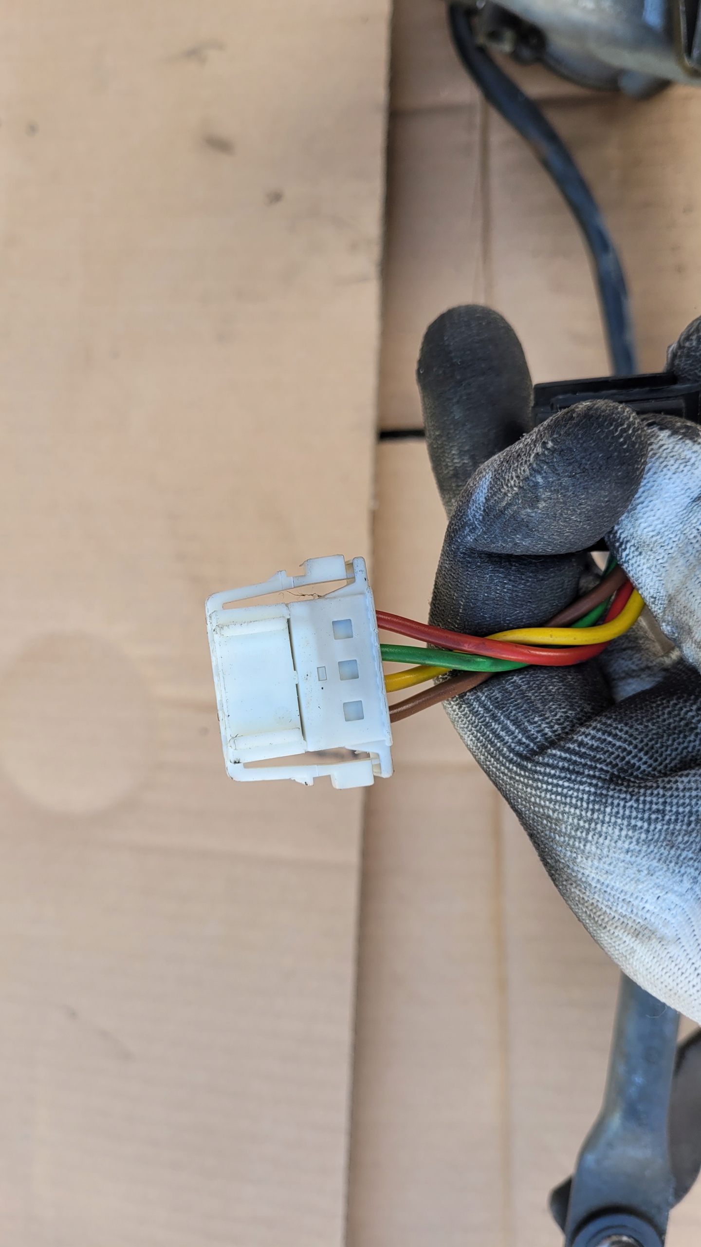 MERCEDES W209 wiper mechanism front EUROPA