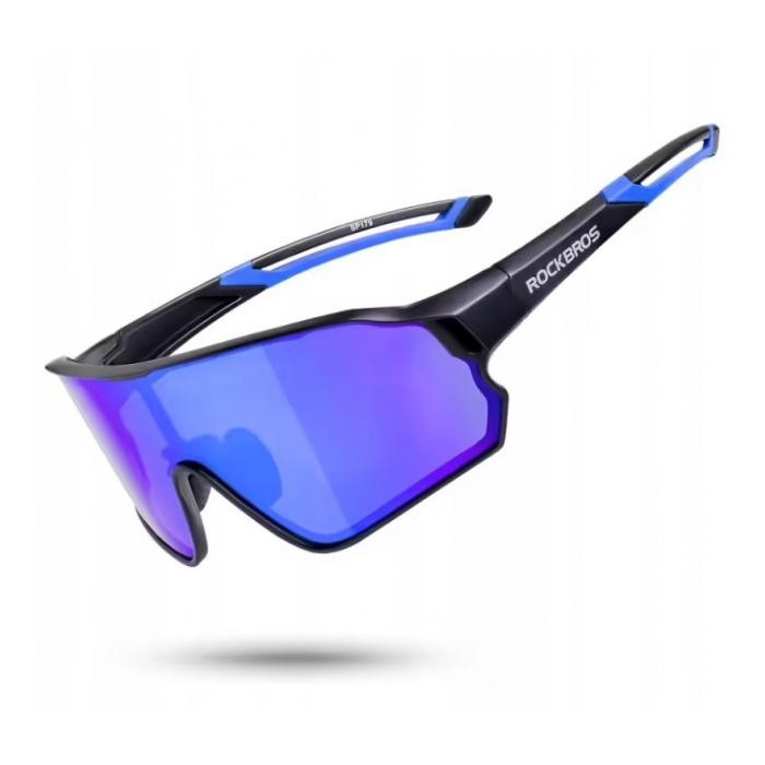 Okulary rowerowe sportowe z polaryzacją Rockbros UV400 (10138)