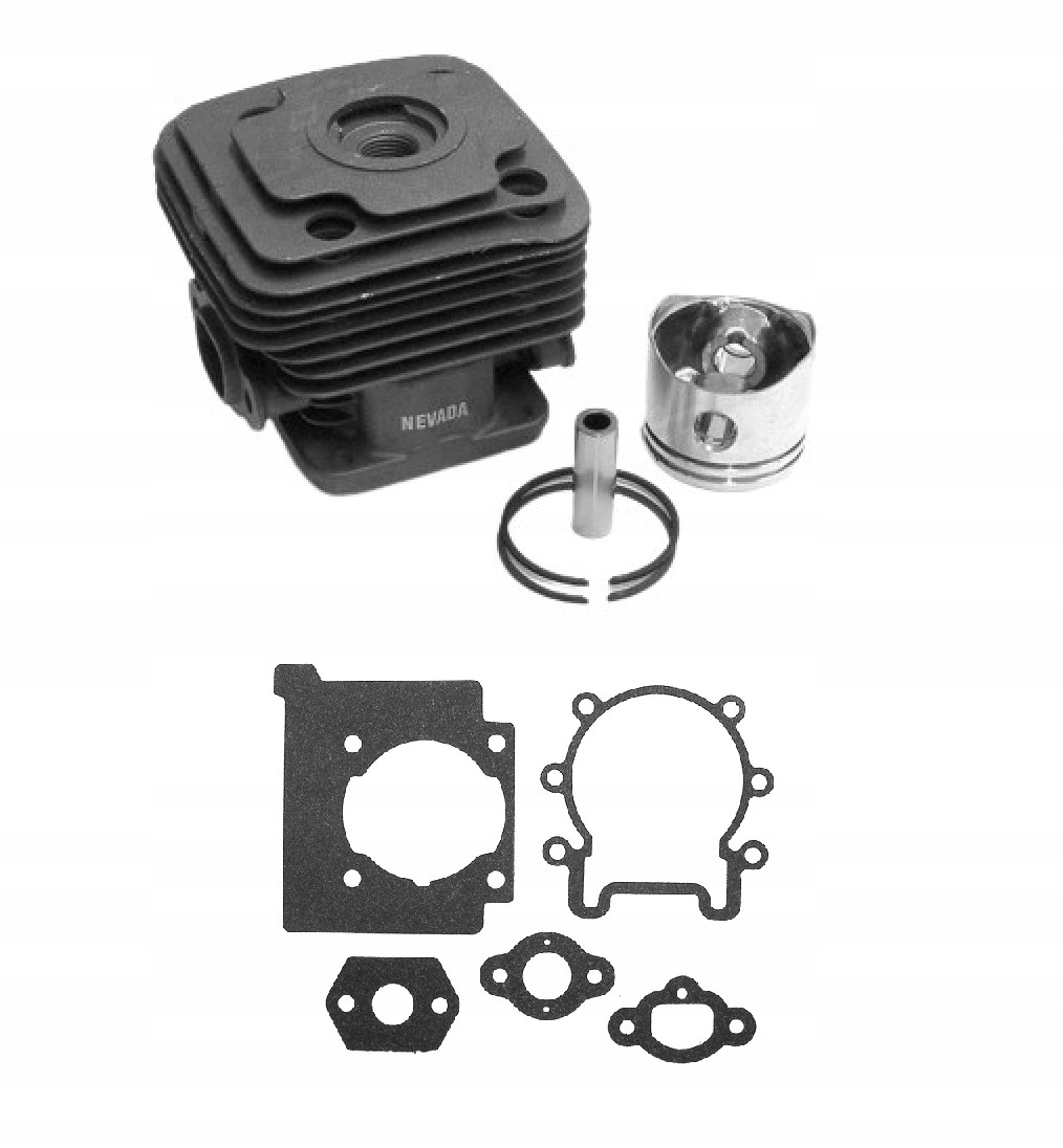 Cylinder kpl. 40mm kosy podkaszarki Oleo-Mac 741, Sparta 42, 44, 440, 441