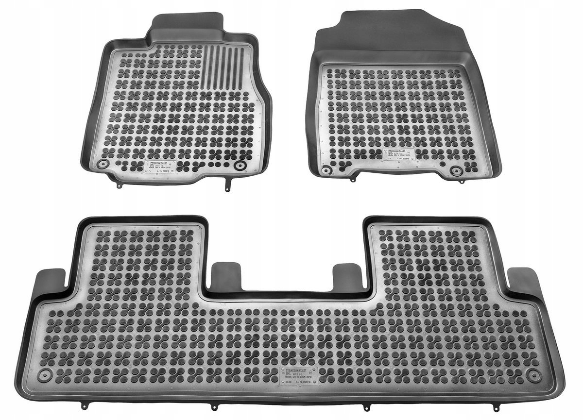 Gumové autokoberce Honda Crv IV, 2012-2017