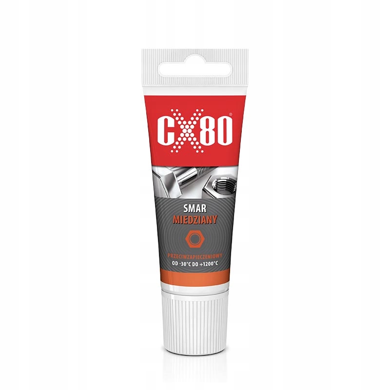 CX80 Cooper Grease Smar miedziany do hamulców i na zapieczone śruby 40g