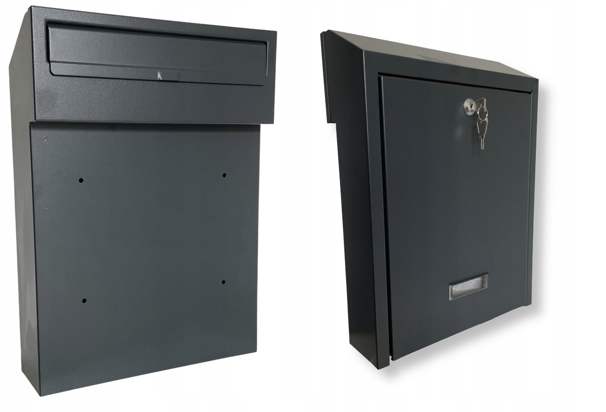 Oboustranná Přechodová Krabička Na Listy Antracit na oplocení