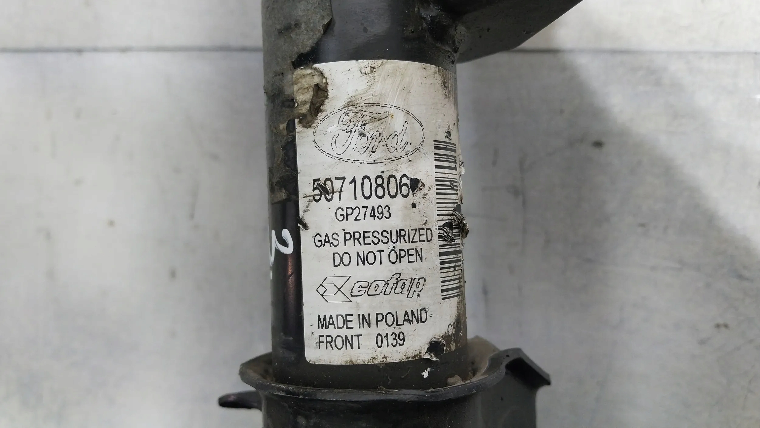 shock absorber front right 50710806 Ford KA 1.2B 08