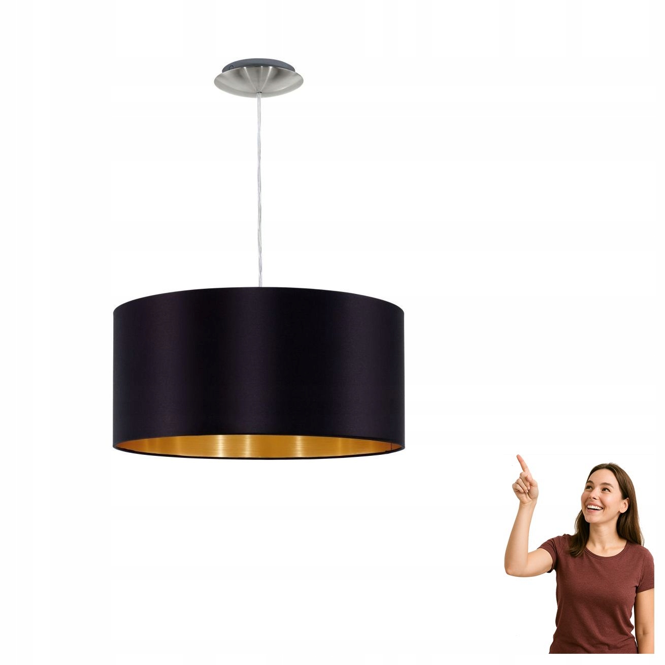 Závesná lampa Maserlo 31599 Eglo