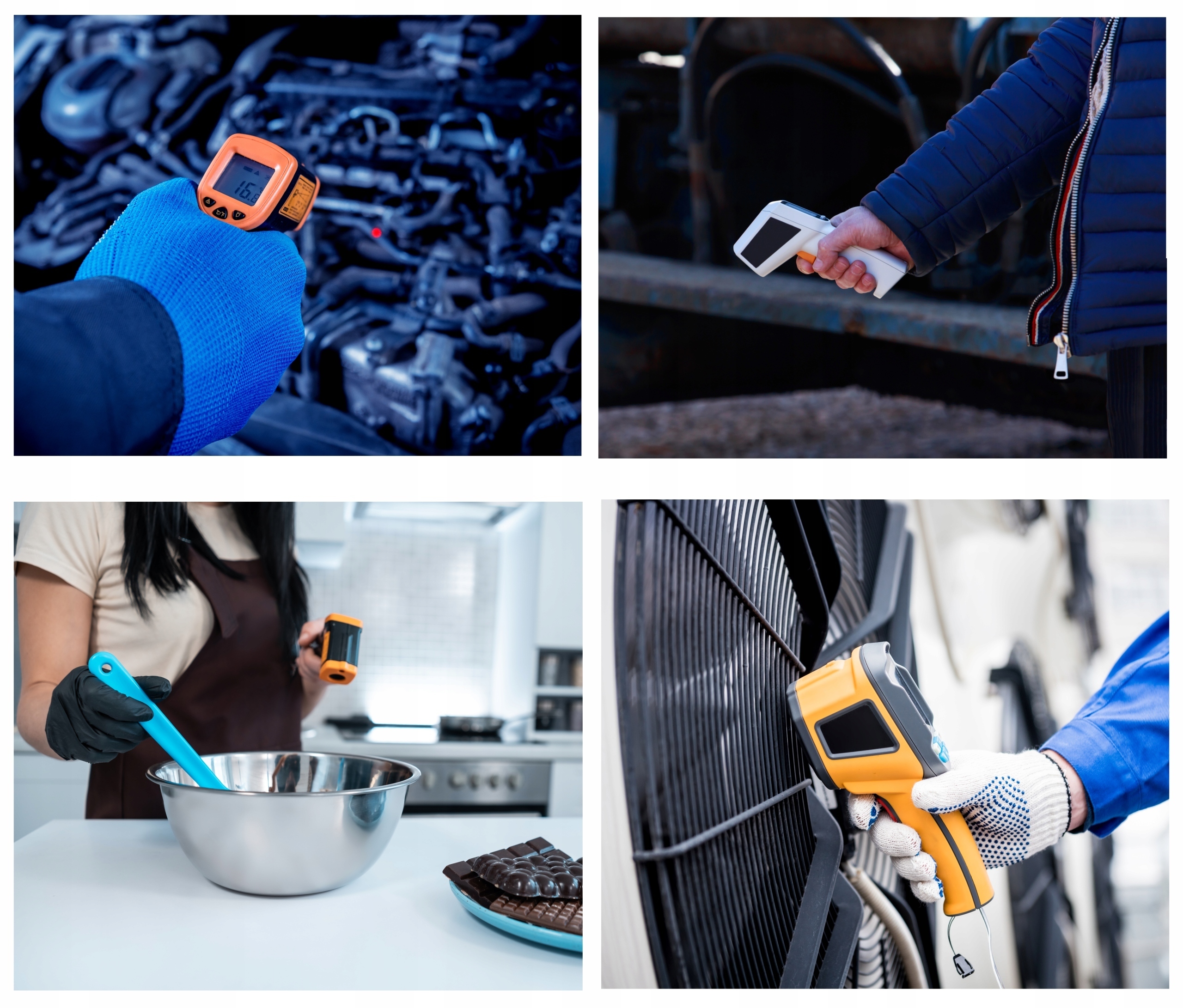 PIROMETR TERMOMETR LASEROWY BEZDOTYKOWY +1650 USB EAN (GTIN) 5903738810284