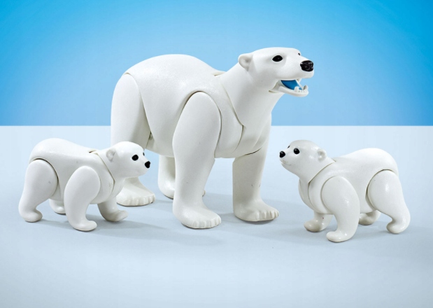 

Playmobil 9833 Niedźwiedzie polarne -mama i dzieci
