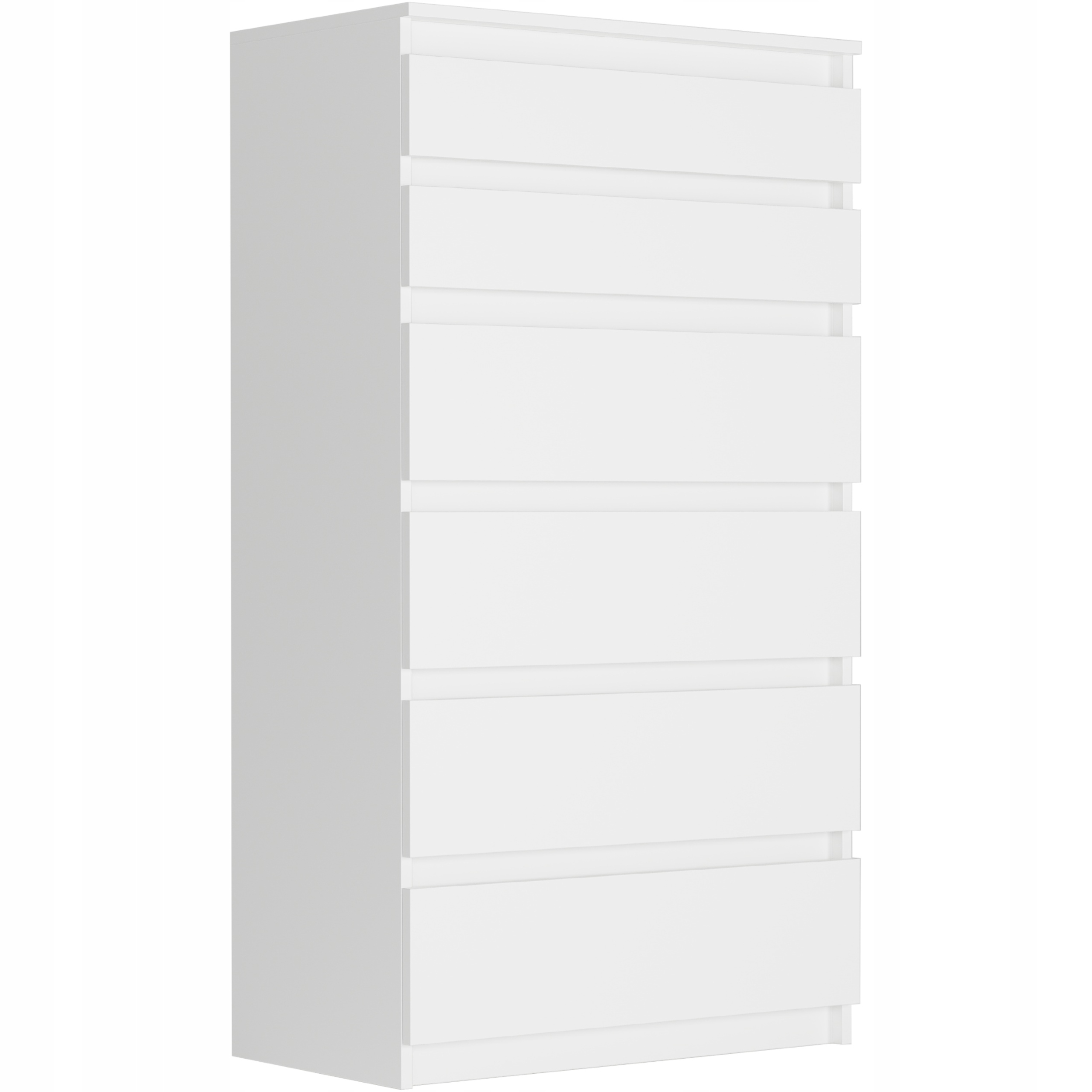 NOWOCZESNA KOMODA SZAFKA 6 SZUFLAD BIAŁA Prod. PL R-6