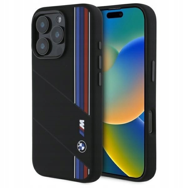 Bmw BMHMP16X23SCUK iPhone 16 Pro Max 6.9" czarny/black hardcase Silico