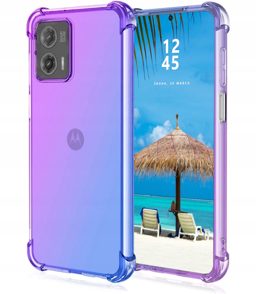 

Etui Aurora-shock Color Do Motorola G53 5G Szkło