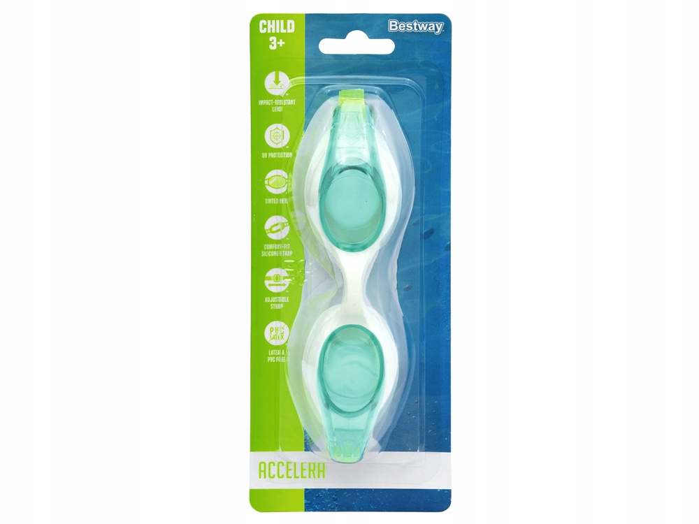 Bestway Okularki do pływania dla dzieci +3 21062 Szerokość produktu 4 cm