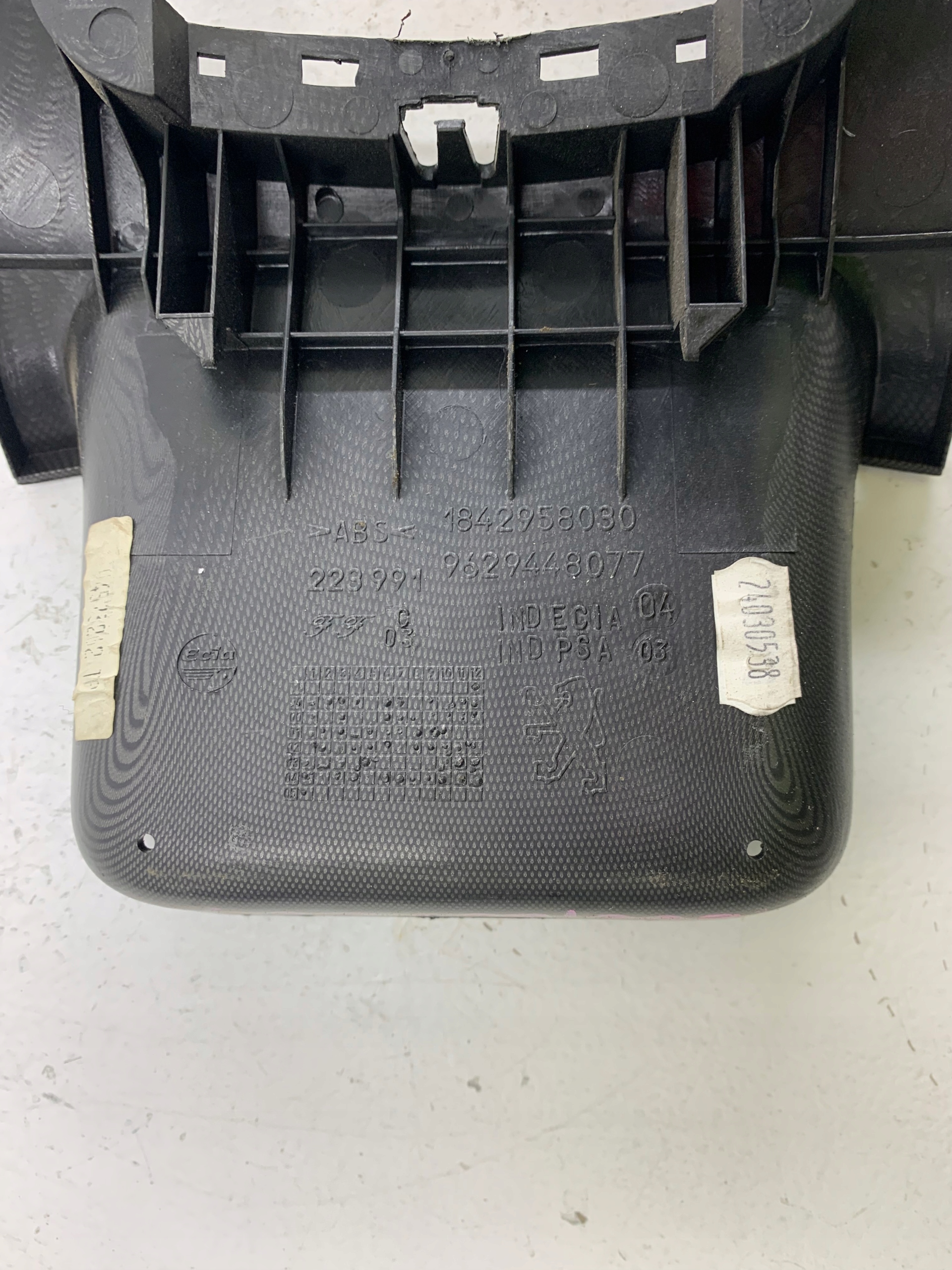 PEUGEOT 607 PANEL TUNEL Moyenne Console 9629448077