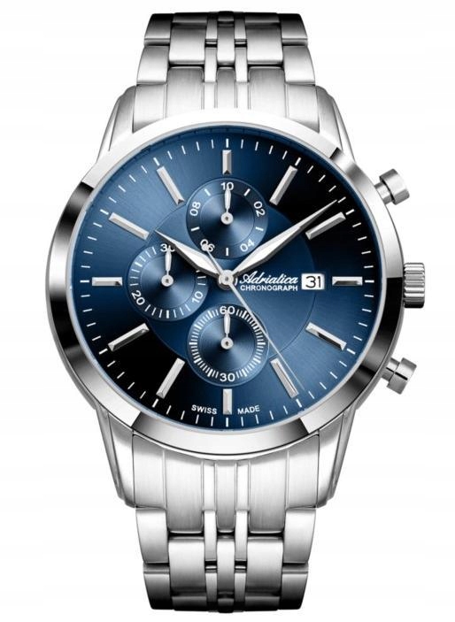 Nové Originální Pánské Hodinky Adriatica A8306.5115CH Chronograf