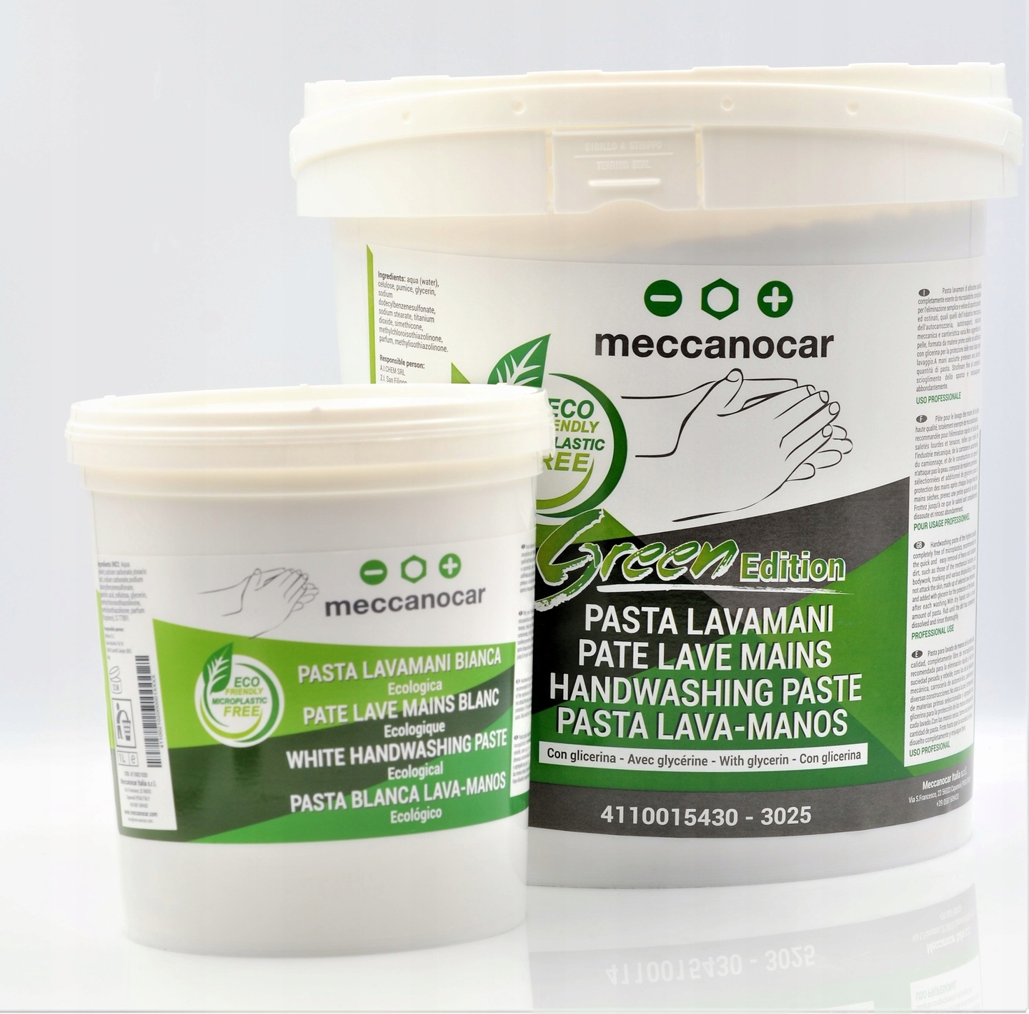 PASTA BHP 4L do mycia rąk + GLICERYNA - 4000ML - MECCANOCAR Producent MECCANOCAR