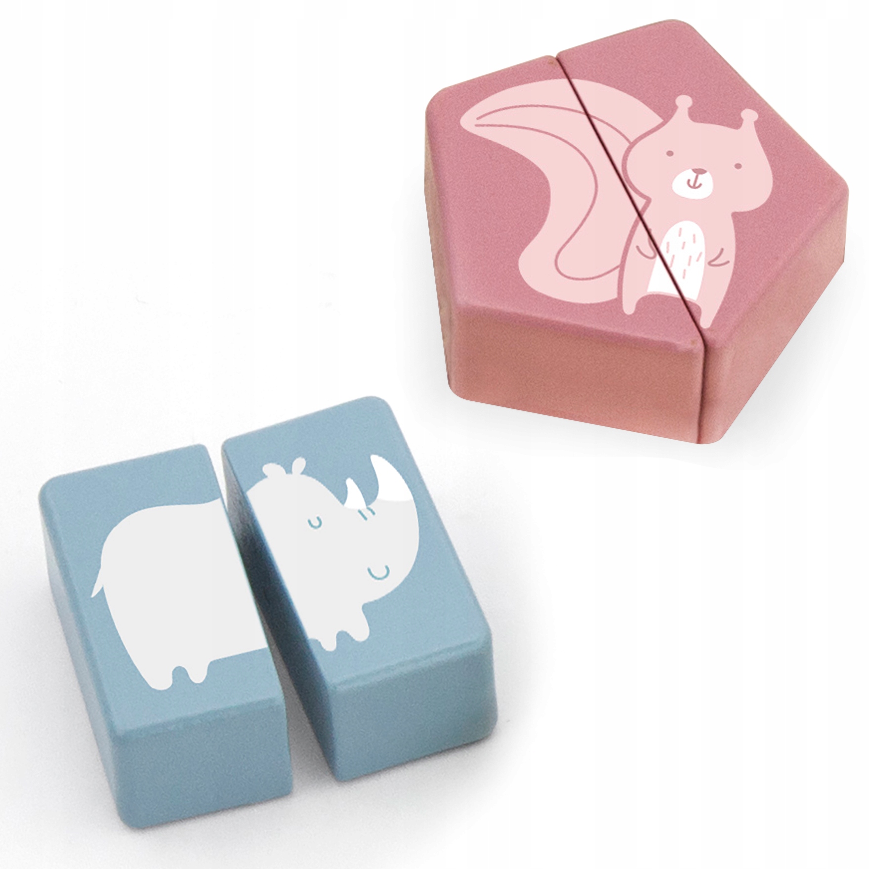 VIGA DREWNIANE KLOCKI DO UKŁADANIA UKŁADANKA KSZTAŁTY ZWIERZĄTKA POLARB Nazwa VIGA